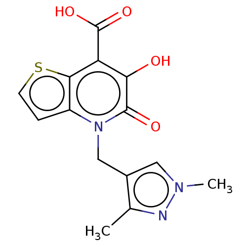 Chemical structure of BindingDB Monomer ID 594873