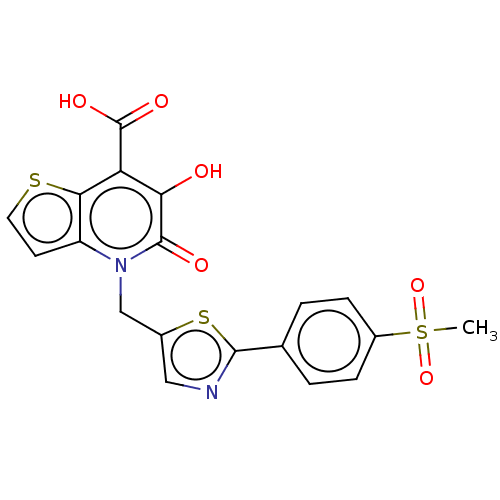 Chemical structure of BindingDB Monomer ID 594877