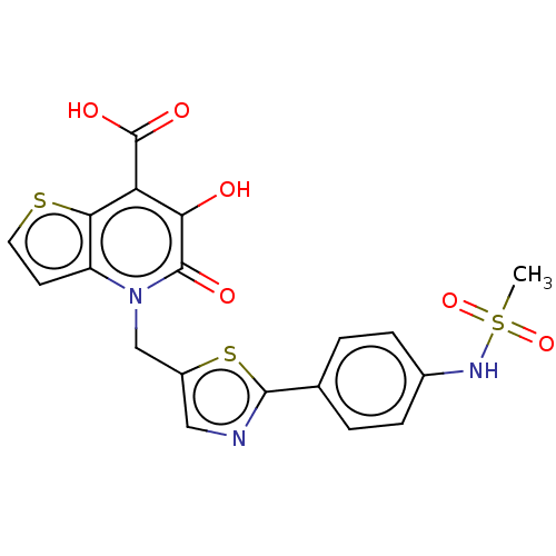 Chemical structure of BindingDB Monomer ID 594878