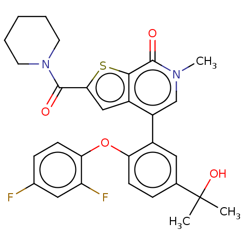 Chemical structure of BindingDB Monomer ID 594887