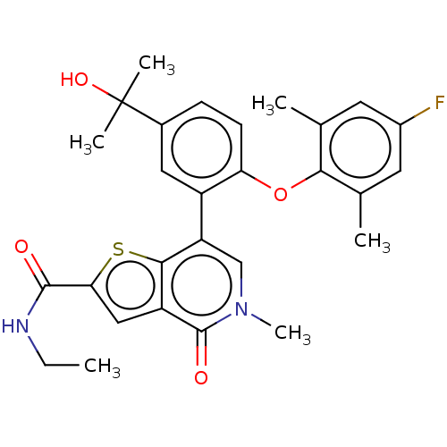 Chemical structure of BindingDB Monomer ID 594892