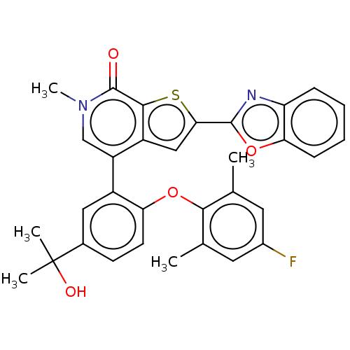 Chemical structure of BindingDB Monomer ID 594904