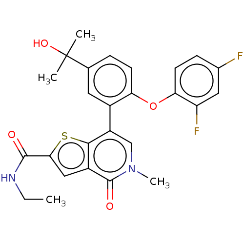 Chemical structure of BindingDB Monomer ID 594911