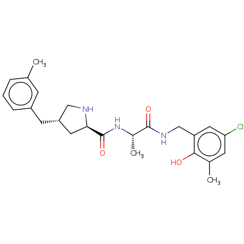 Chemical structure of BindingDB Monomer ID 595281