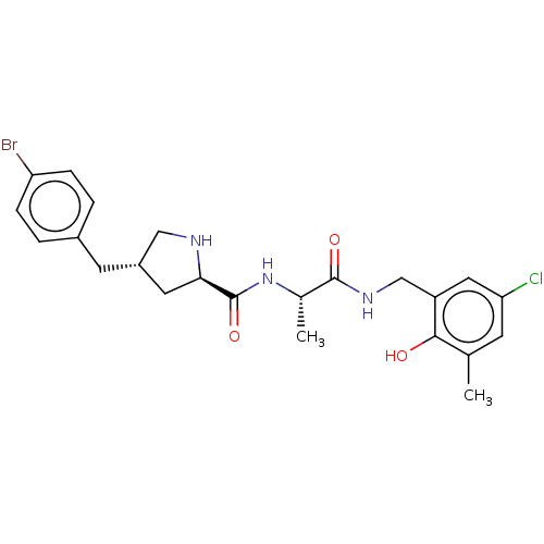 Chemical structure of BindingDB Monomer ID 595286