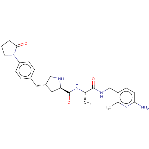 Chemical structure of BindingDB Monomer ID 595303
