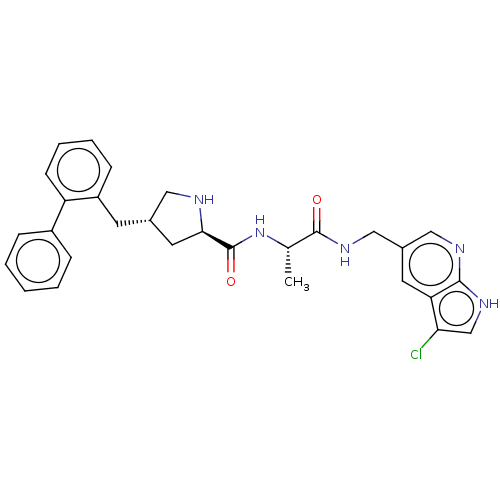 Chemical structure of BindingDB Monomer ID 595305