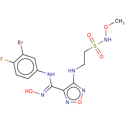 Chemical structure of BindingDB Monomer ID 595441