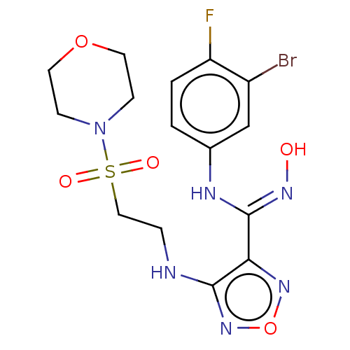 Chemical structure of BindingDB Monomer ID 595446