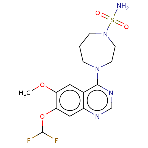 Chemical structure of BindingDB Monomer ID 595462
