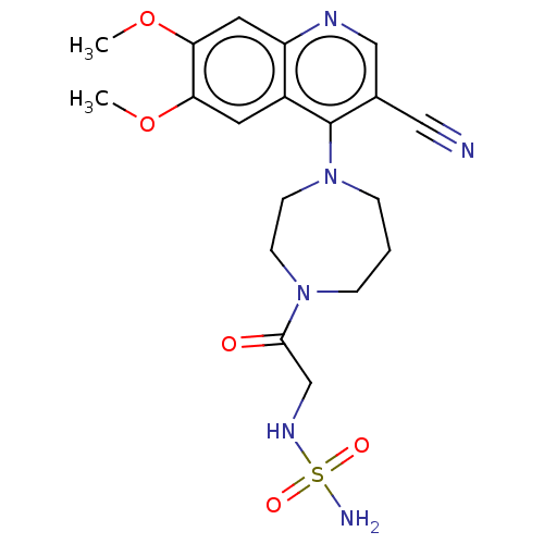 Chemical structure of BindingDB Monomer ID 595466