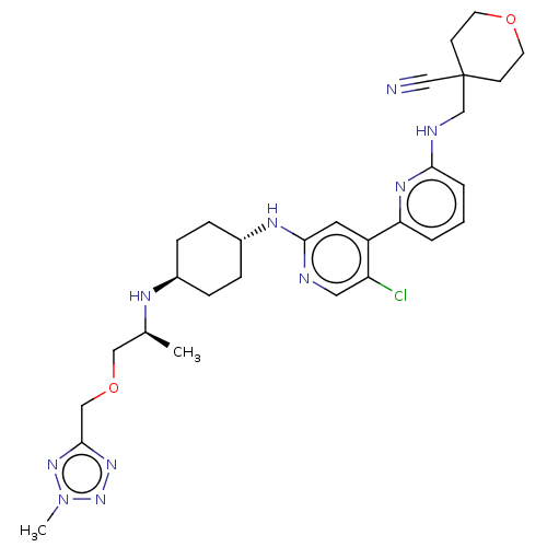 Chemical structure of BindingDB Monomer ID 595574
