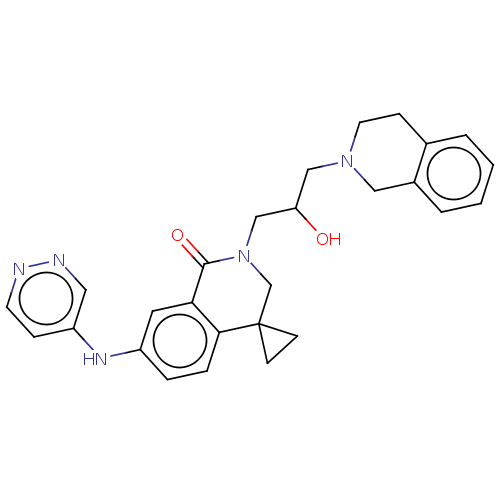 Chemical structure of BindingDB Monomer ID 595627
