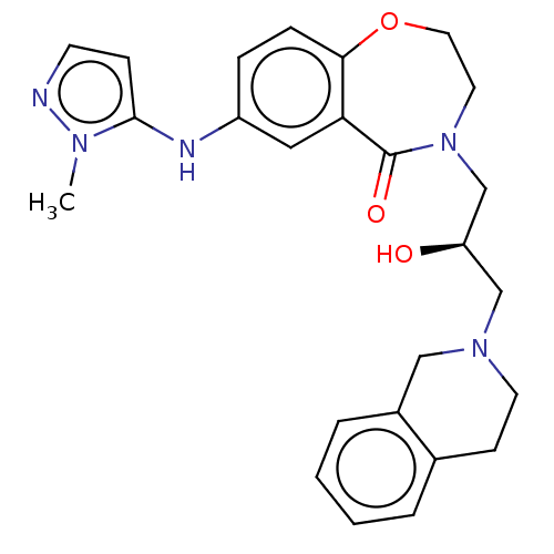 Chemical structure of BindingDB Monomer ID 595633