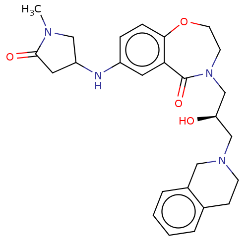 Chemical structure of BindingDB Monomer ID 595635