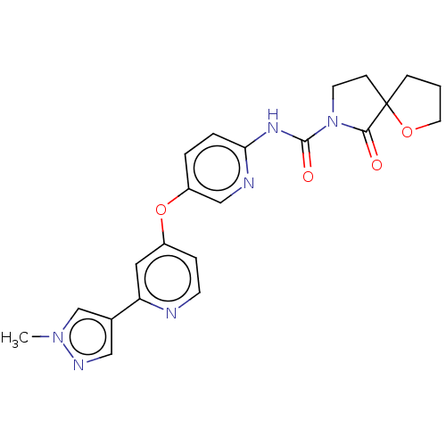 Chemical structure of BindingDB Monomer ID 595654