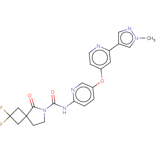 Chemical structure of BindingDB Monomer ID 595669