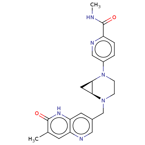 Chemical structure of BindingDB Monomer ID 595769