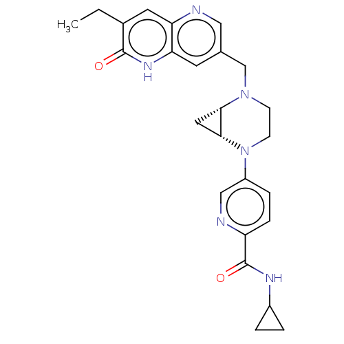 Chemical structure of BindingDB Monomer ID 595781