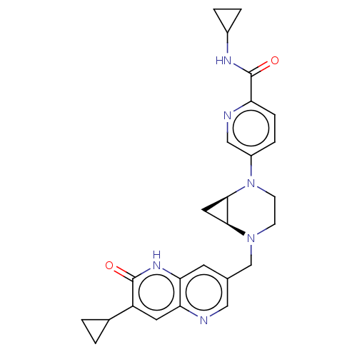 Chemical structure of BindingDB Monomer ID 595782