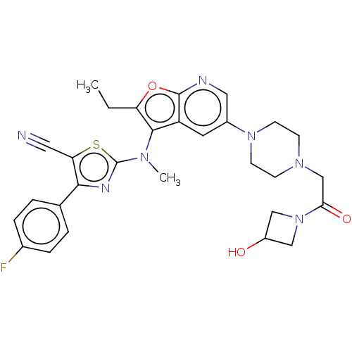 Chemical structure of BindingDB Monomer ID 596340