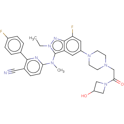 Chemical structure of BindingDB Monomer ID 596345