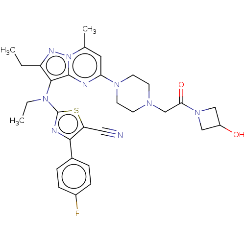 Chemical structure of BindingDB Monomer ID 596348
