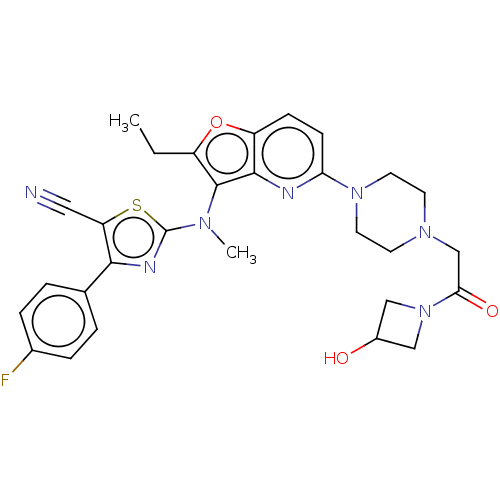 Chemical structure of BindingDB Monomer ID 596356