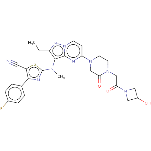 Chemical structure of BindingDB Monomer ID 596358