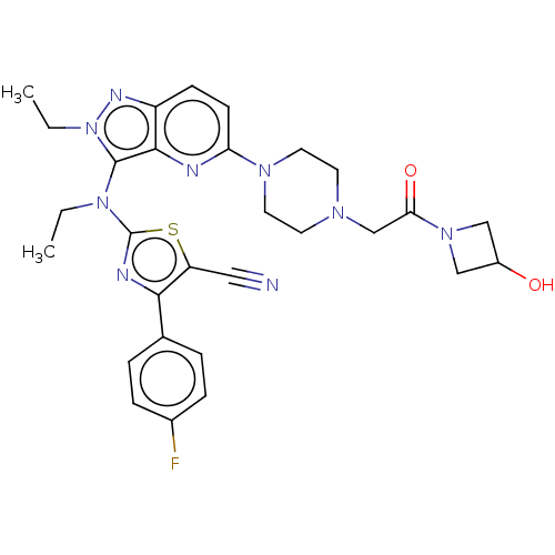 Chemical structure of BindingDB Monomer ID 596360