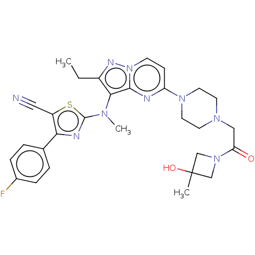 Chemical structure of BindingDB Monomer ID 596361