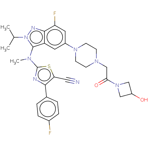 Chemical structure of BindingDB Monomer ID 596366