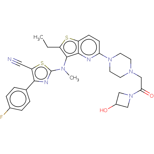 Chemical structure of BindingDB Monomer ID 596369