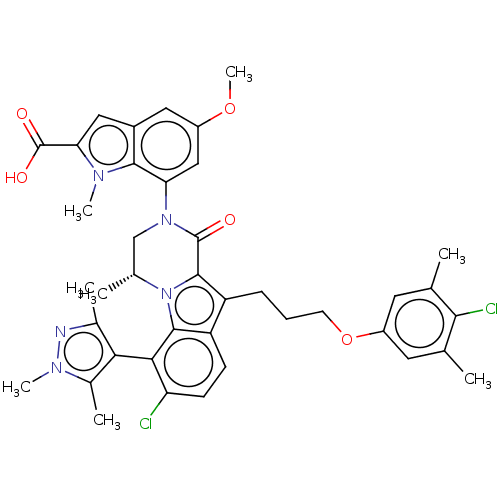 Chemical structure of BindingDB Monomer ID 596459