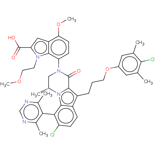 Chemical structure of BindingDB Monomer ID 596896