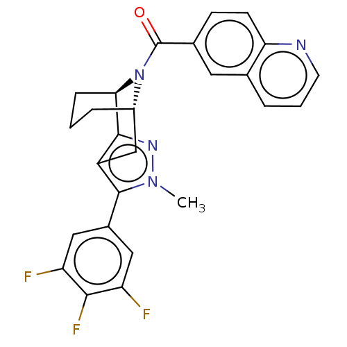Chemical structure of BindingDB Monomer ID 597365