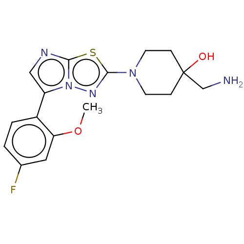 Chemical structure of BindingDB Monomer ID 597556