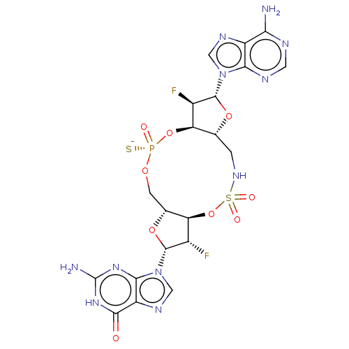 Chemical structure of BindingDB Monomer ID 597572