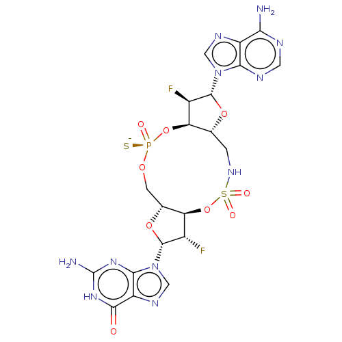 Chemical structure of BindingDB Monomer ID 597578