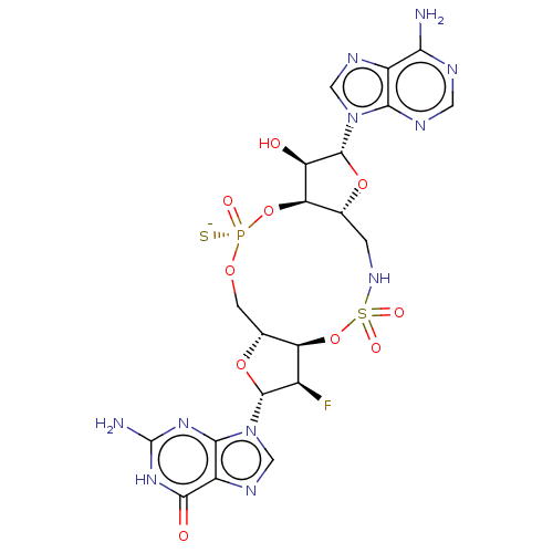 Chemical structure of BindingDB Monomer ID 597580
