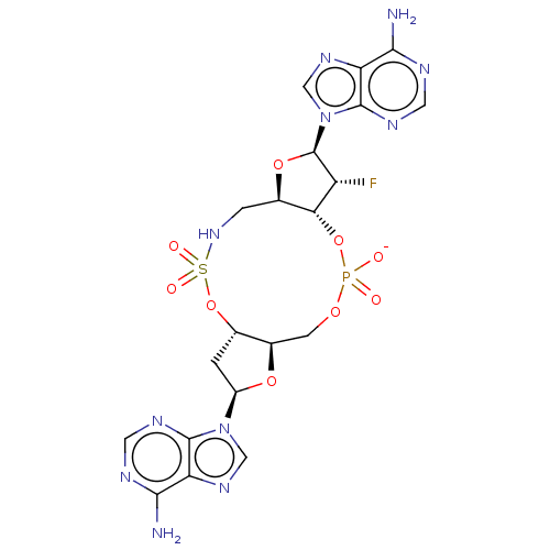 Chemical structure of BindingDB Monomer ID 597584
