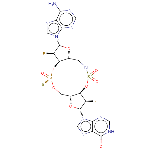 Chemical structure of BindingDB Monomer ID 597593