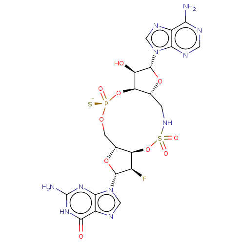 Chemical structure of BindingDB Monomer ID 597594