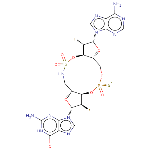 Chemical structure of BindingDB Monomer ID 597595