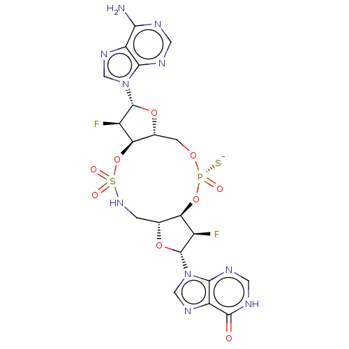 Chemical structure of BindingDB Monomer ID 597596