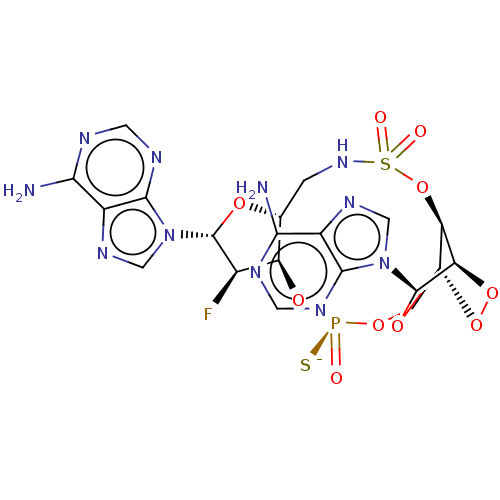 Chemical structure of BindingDB Monomer ID 597598