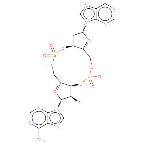 Chemical structure of BindingDB Monomer ID 597601