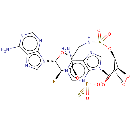 Chemical structure of BindingDB Monomer ID 597603