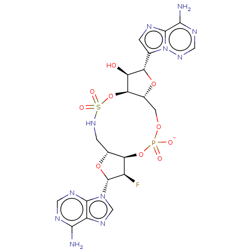 Chemical structure of BindingDB Monomer ID 597605