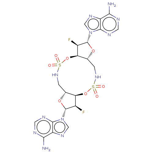 Chemical structure of BindingDB Monomer ID 597612